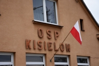 Flaga na OSP Kisielów